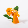 Felt Flower Fairy with Calendula Flower | © Conscious Craft